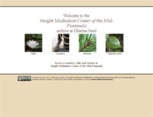 Tablet Screenshot of imcmp.dharmaseed.org