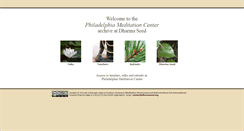 Desktop Screenshot of pmc.dharmaseed.org