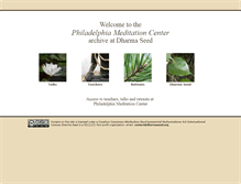 Tablet Screenshot of pmc.dharmaseed.org